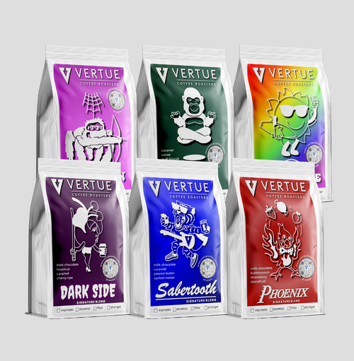 Six Blend Espresso & Filter Sampler