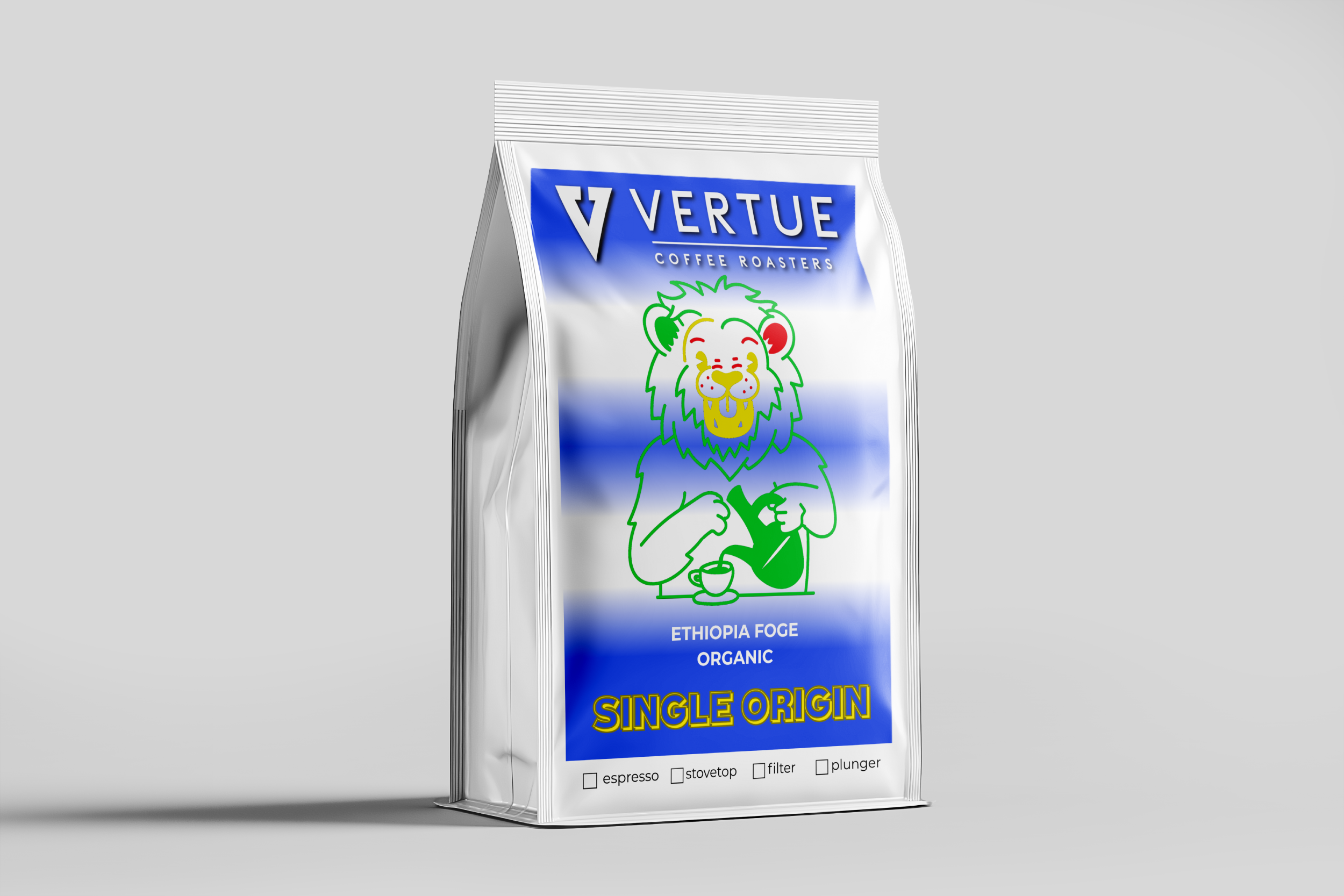 Ethiopia ORGANIC Yirgacheffe Foge ESPRESSO Roast — Beans | Vertue Coffee Roasters