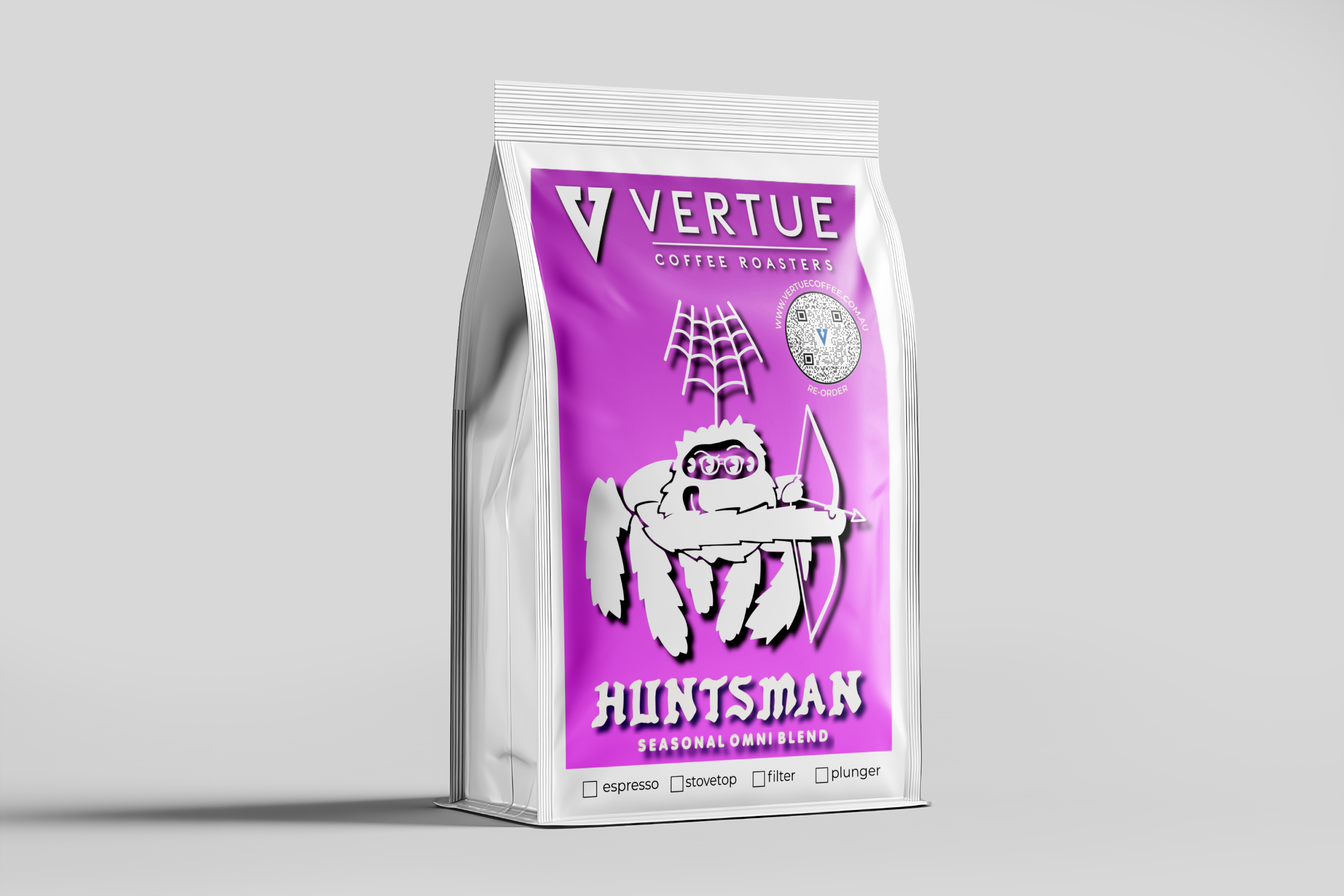 Huntsman Omni Blend (Filter OR Espresso) — Beans | Vertue Coffee Roasters