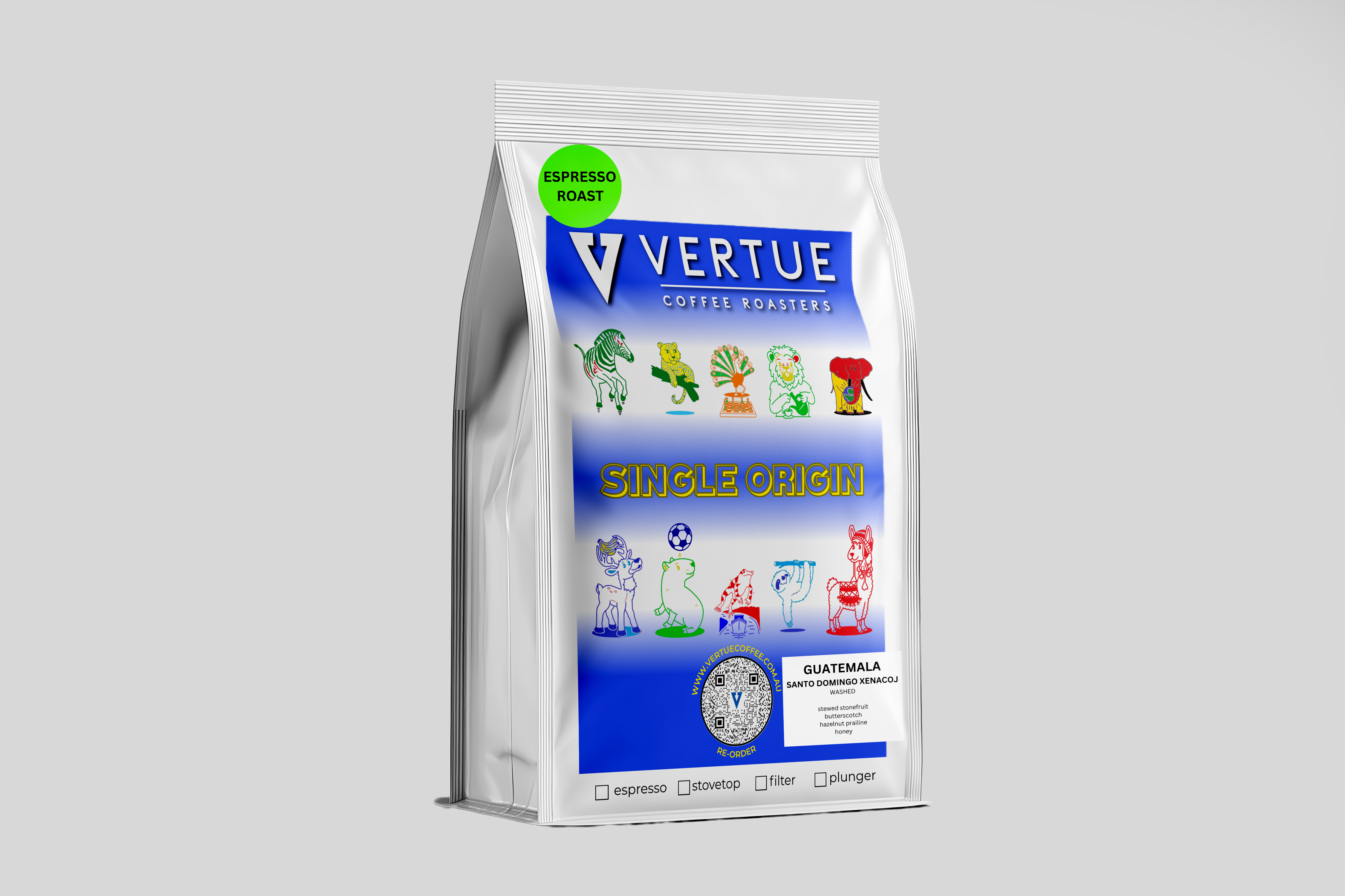 Guatemala Santo Domingo Xenacoj ESPRESSO Roast — Beans | Vertue Coffee Roasters